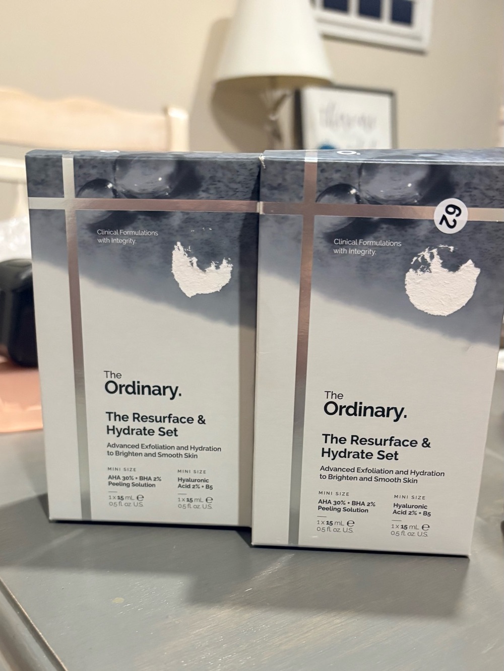 The Ordinary The Resurface & Hydrate 2 Sets NEW